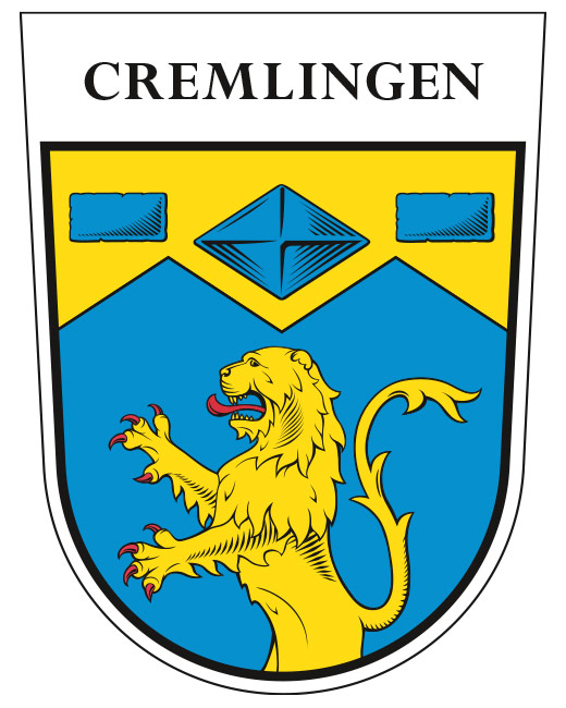 Ortswappen- / Kommunalwappen-Gestaltung für Cremlingen, Ortsteil von Cremlingen, Landkreis Wolfenbüttel in Niedersachsen.